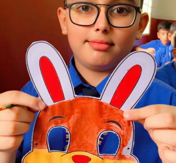 ings_Van Mahotsav wildlife face mask painting